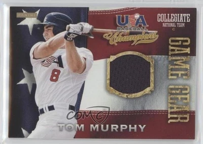 2013 Panini USA Baseball Champions Game Gear Jerseys Tom Murphy #21 - Image 1 of 2
