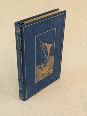 THE OLD MAN AND THE SEA Ernest Hemingway Pulitzer Prize Franklin Library 1975 - Image 1 of 4