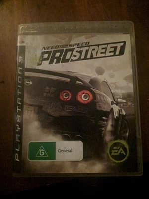 Need for Speed: ProStreet for Sony PlayStation 3 PS3 | 2007 | AUS Ed, Manual Inc - Image 1 of 2