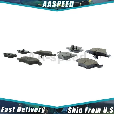 Front Rear Brake Pads For Mercedes-Benz E300 2010 Posi Quiet - Image 1 of 4