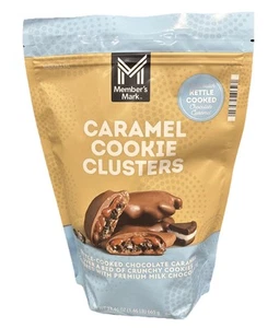 Member’s Mark Caramel Cookie Cluster 23,46 Oz. - Bild 1 von 2