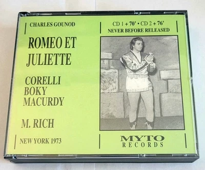 Gounod: Romeo et Juliette- Corelli/Boky/Macurdy/Rich - 2CDs W/Booklet - 7010 - Image 1 of 3