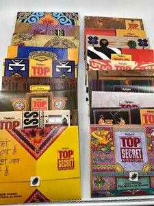 Highlights Top Secret Adventures Lot of 19 unused 3 Partial + map, stickers - Picture 1 of 8