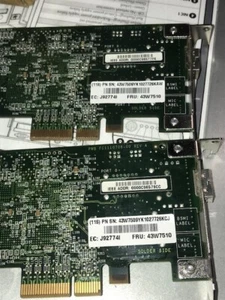 IBM Emulex LPE11000 FC High Profile 4GB PCI-E Fiber Channel  43W7510 - Picture 1 of 4