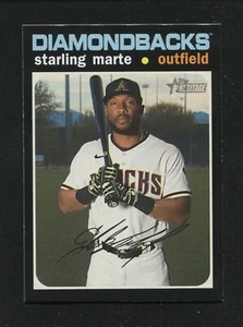 #703 STARLING MARTE, Diamondbacks - 2020 Topps Heritage: SP 205001Be - Picture 1 of 3