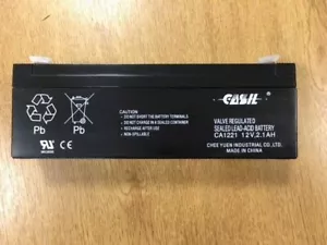 Honeywell CASIL Security Alarm Battery 12V 2.1Ah / 2.2Ah Rechargeable Burglar - Picture 1 of 2