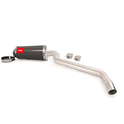 Silenciador de tubo médio para Honda CBR1000RR 2004 2005 2006 2007 sistema de escape deslizante - Imagem 1 de 4