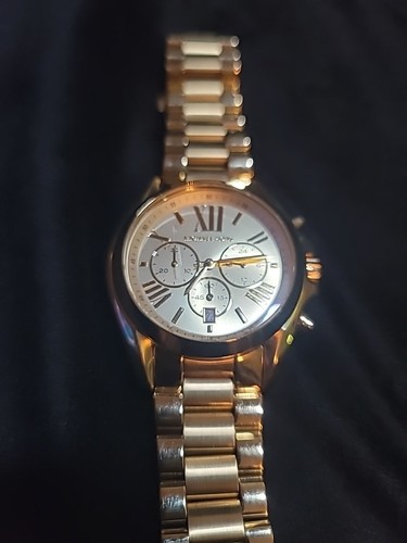 Michael Kors MK5605 Orologio da polso analogico Cronografo Unisex 40 mm cassa oro