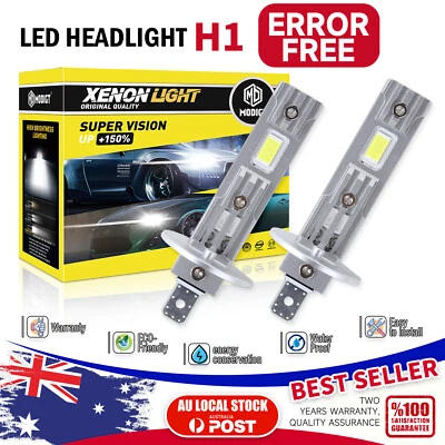 H1 LED Headlight canbus Beam Bulbs halogen 1:1 For HONDA CR-V 2009 RE SUV - image 1 of 4