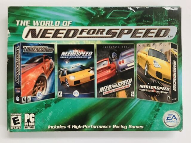 Need for Speed II CD-ROM Classics BIG BOX (PC 1998) FACTORY SEALED! - RARE!!