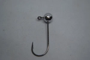 1/16 #2 BALL JIG HEAD NO COLLAR 32746 NPBN MUSTAD HOOKS    50 COUNT - Picture 1 of 1
