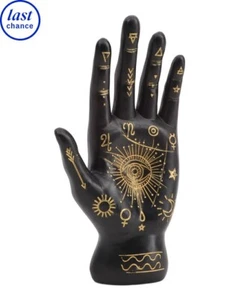 Moonlight Manor PALMISTRY WAHRSAGE schwarze Handdekoration Neu im Karton - Bild 1 von 1