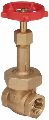 Milwaukee Valve 1152 Series Bronze Gate Valve, 1/4" female NPT rising stem New  - Image 1 of 4