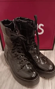 Circus by Sam Edelman Black Womans Comat Boots 9.5 Only worn twice w/ box - Picture 1 of 10