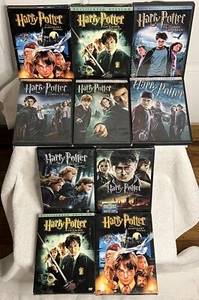 Harry Potter Complete Series DVD Title/READ 8-Movie Collection Daniel Radcliffe - Picture 1 of 4