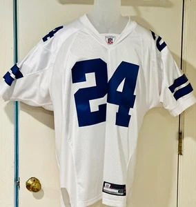 Vintage Dallas Cowboys Marion Barber Reebok Authentic On Field Away Jersey Sz 48 - Picture 1 of 6