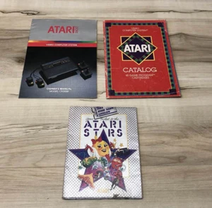 Catalogo cartucce e videogiochi ATARI 2600 proprietari vintage libretti - Foto 1 di 4