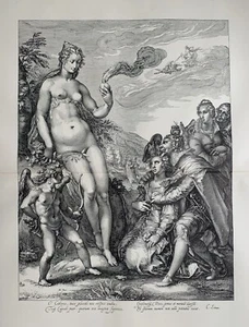 Venus - Amor - Cupid - Liebe - Love - Lovers - Liebende - Erotik - Akt nude 1883 - Picture 1 of 7