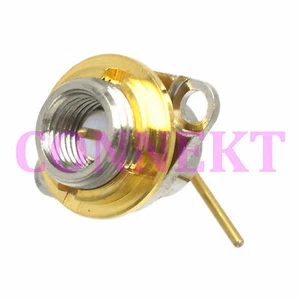 1pc SMA male connector socket 2-holes flange solder for Kenwood handheld Radio - Picture 1 of 5