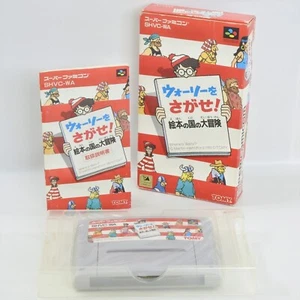 WALLY WO SAGASE Where's Waldo Super Famicom Nintendo 2194 sf - Picture 1 of 14