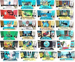 Custom Display Diorama for The Adventures Of TINTIN Comic Book ACTION FIGURES - Picture 1 of 49