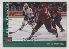 2001-02 ITG Be A Player Memorabilia Emerald /10 Andrei Markov #52