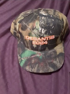 RON DESANTIS SIGNED HAT GOVERNOR OF FLORIDA 2024 President Signed Autograph - Picture 1 of 2