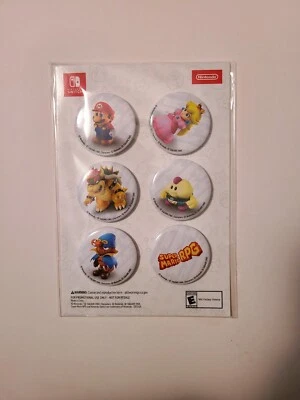 Super Mario RPG Button Set Promo - Image 1 of 4