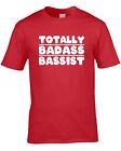 Funny Bassist Mens T-Shirt Statement Gift Job Work Bass Guitar Player Music Band
