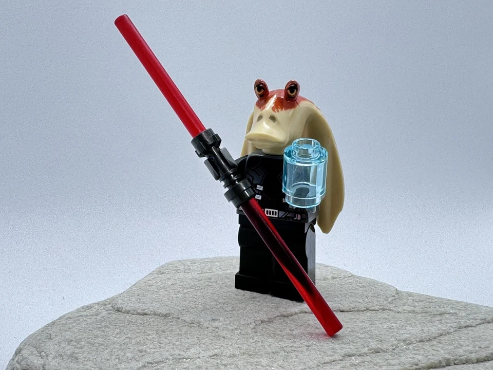 LEGO® Star Wars Minifigur Darth Jar Jar aus 75389 White Darth Vader Dark Falcon - Bild 1 von 1