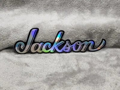 Jackson Guitars "Holographic" Sticker - Image 1 of 2