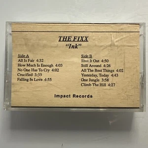 The Fixx Ink (Cassette) Advance Promo - Picture 1 of 2