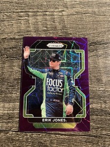 2022 Panini Prizm Racing Erik Jones Purple Velocity /199