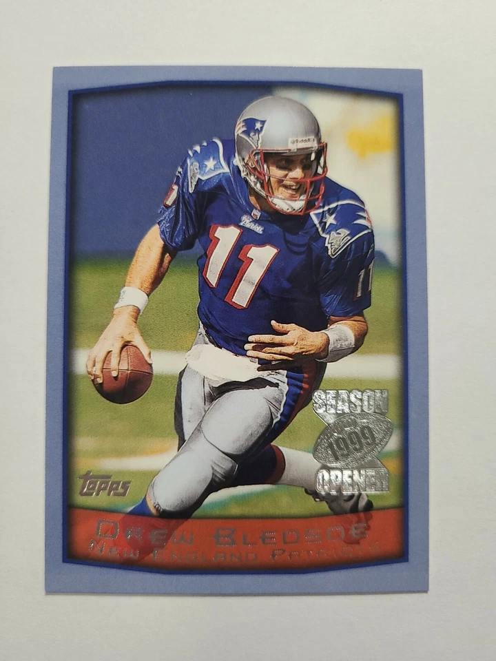 DREW BLEDSOE 1999 TOPPS SEASON OPENER FOOTBALL CARD # 120 E7614 - Image 1 of 1