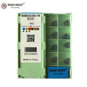 10P WCMX050308-FN TG1225 CNC Cutting Tool Indexable U drill Carbide Insert - Picture 1 of 7