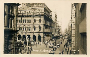 VISTA POSTAL ANTIGUA FOTO REAL DE SÍDNEY AUSTRALIA GEORGE STREET - Imagen 1 de 2
