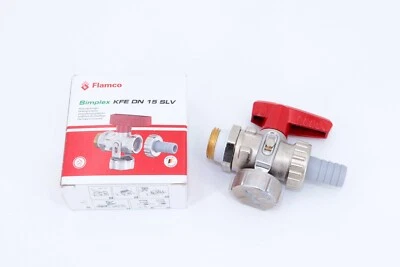 Simplex Flamco Heizung KFE-Kugelhahn 1/2" AG Trinkwasser Füllhahn - Bild 1 von 3