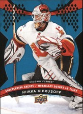 2009-10 (FLAMES) Upper Deck McDonald's Goaltending Greats #GG3 Miikka Kiprusoff