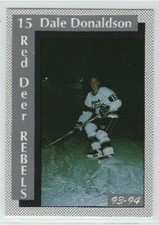 Dale Donaldson 1993-94 Red Deer Rebels (WHL)