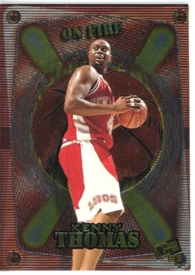 1999 Press Pass On Fire #OF12 Kenny Thomas - Imagem 1 de 2