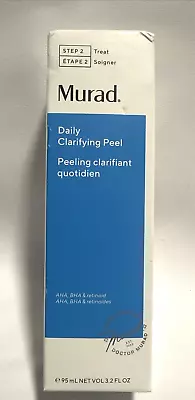 Murad Daily Clarifying Peel AHA, BHA Retinoid Full Size 3.2oz / 95ml New In Box - Image 1 of 2