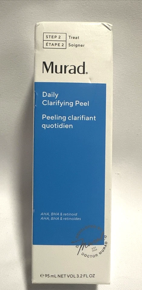 Murad Daily Clarifying Peel 3.2 Oz. | With a Trifecta of Powerhouse Ingredients