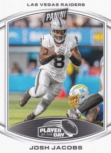 2023 Panini Player of the Day - Josh Jacobs #26 - Raiders - Picture 1 of 2
