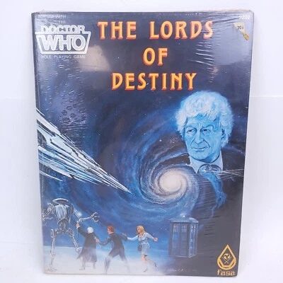 NOS Vintage 1985 DOCTOR WHO The Lords of Destiny FASA RPG 9102 FACTORY SEALED - Image 1 of 4