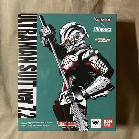 Premium Bandai S.H. Figuarts x Ultra Act Ultraman Suit Ver 7.2 TWE OPEN BOX Cover
