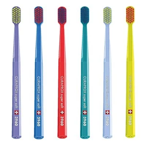 Curaprox Sensitive Supersoft Toothbrush CS 3960 6 Pack Colors May Vary - Picture 1 of 4