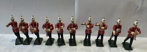 Toy Soldiers 54mm British Regimental Band 10 Piece "Good Soldiers" - Picture 1 of 8