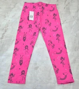 GAP Kinder Mädchen Cerise Rosa Baumwollmischung Leggings Einhorn Feen Sterne UVP 14,99€ - Bild 1 von 2