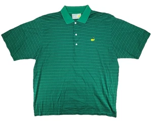 Camisa Polo Augusta National Golf Shop Slazenger Masters Verde S/S Para Hombre Talla XL - Imagen 1 de 9