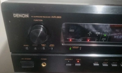 Denon AVR-3803 AV Receiver Multi Zone 7.1 Channel Dolby Digital/ DTS VINTAGE - Image 1 of 4